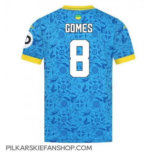 Koszulka piłkarska Wolves Joao Gomes #8 Strój Trzeci 2025-26 tanio Krótki Rękaw Koszulka piłkarska Wolves Joao Gomes #8 Strój Trzeci 2025-26 tanio Krótki Rękaw